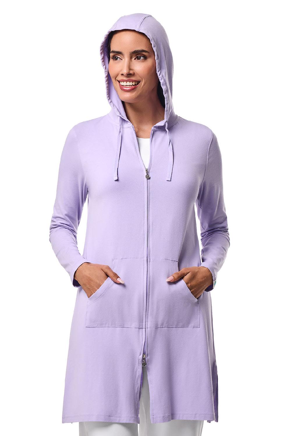 Coolibar Women's Cabana Hoodie | Lavendula