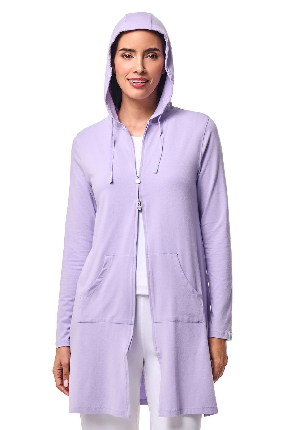 Coolibar Women's Cabana Hoodie | Lavendula