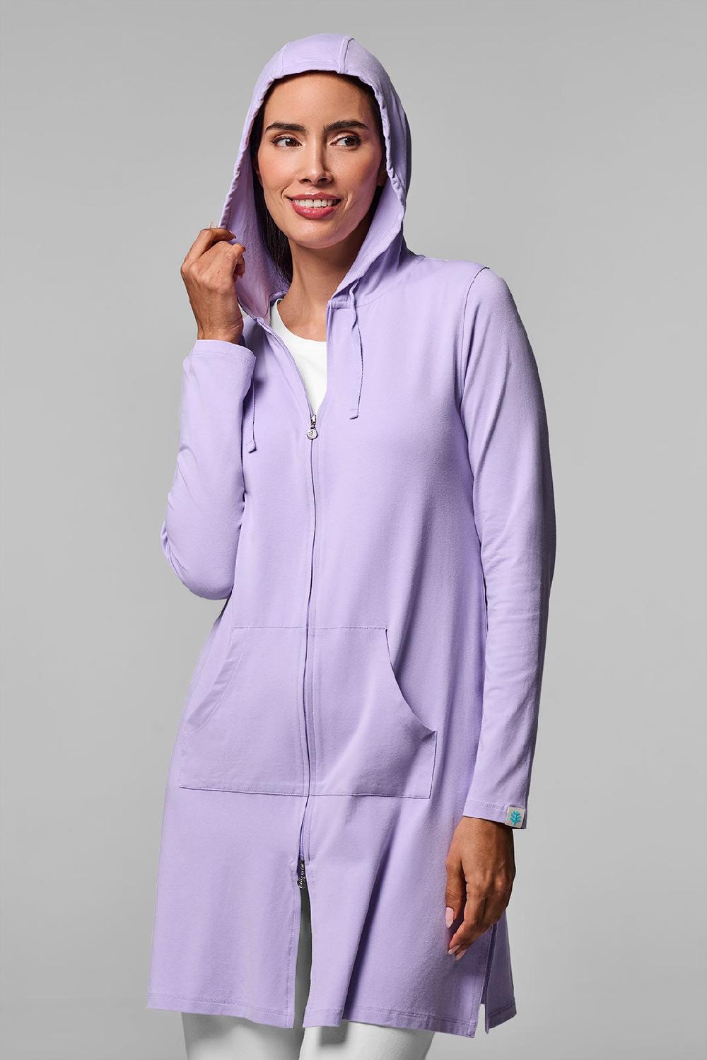 coolibar Women's Cabana Hoodie | Lavendula