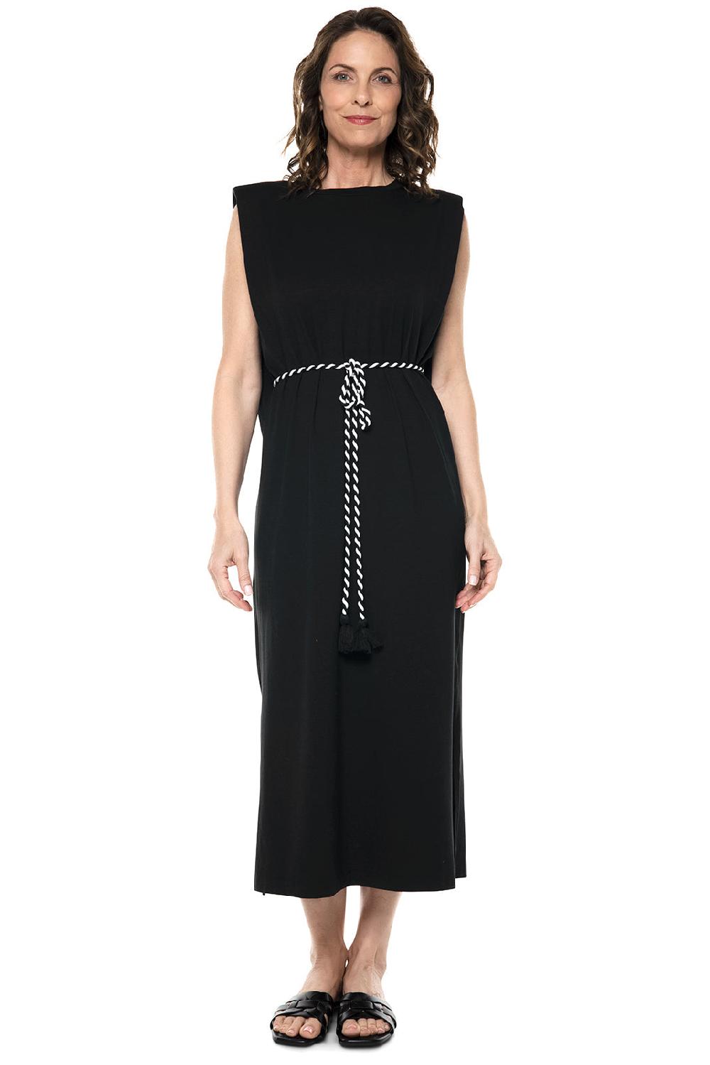 coolibar Women's Coral Way Dress | Black