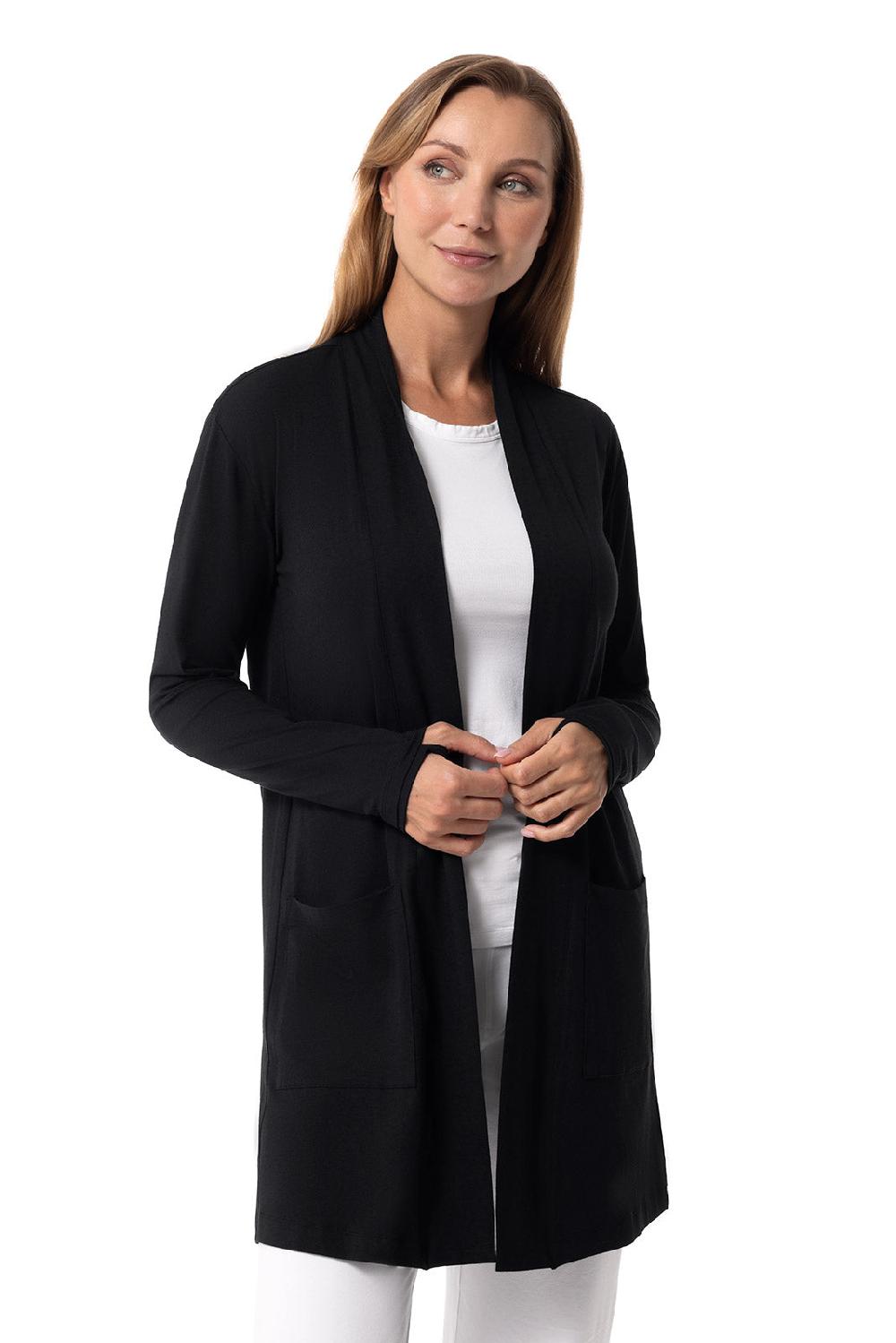 Coolibar Women's Corbella Cardigan | Black