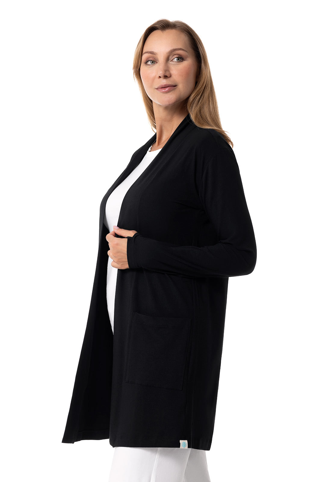 Coolibar Women's Corbella Cardigan | Black