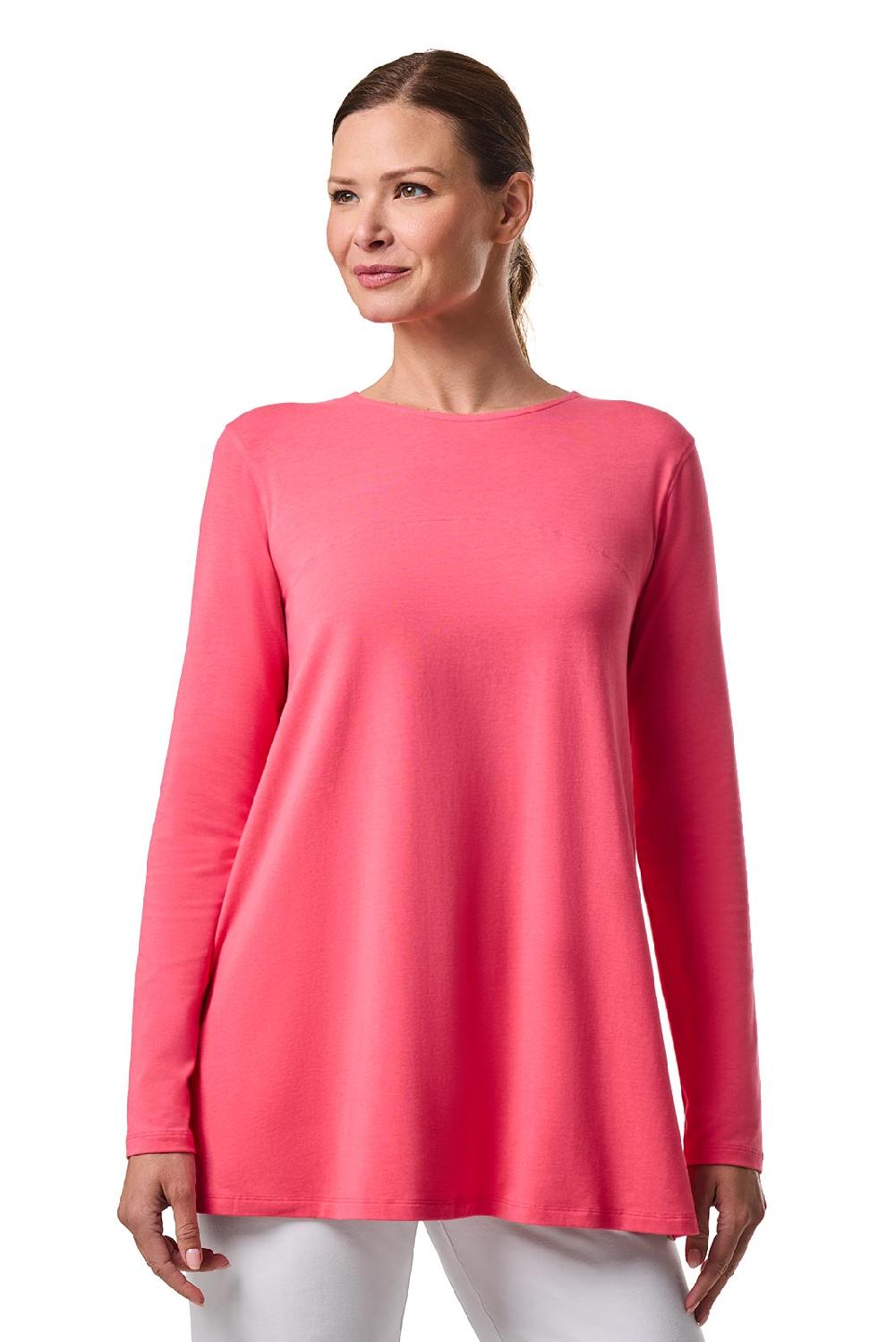 Coolibar Women's Daybreak Swing Top | Sunkist Coral