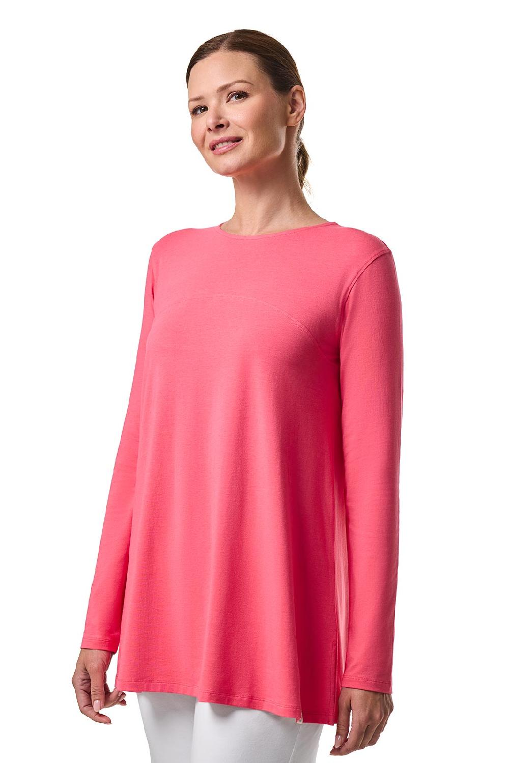 Coolibar Women's Daybreak Swing Top | Sunkist Coral