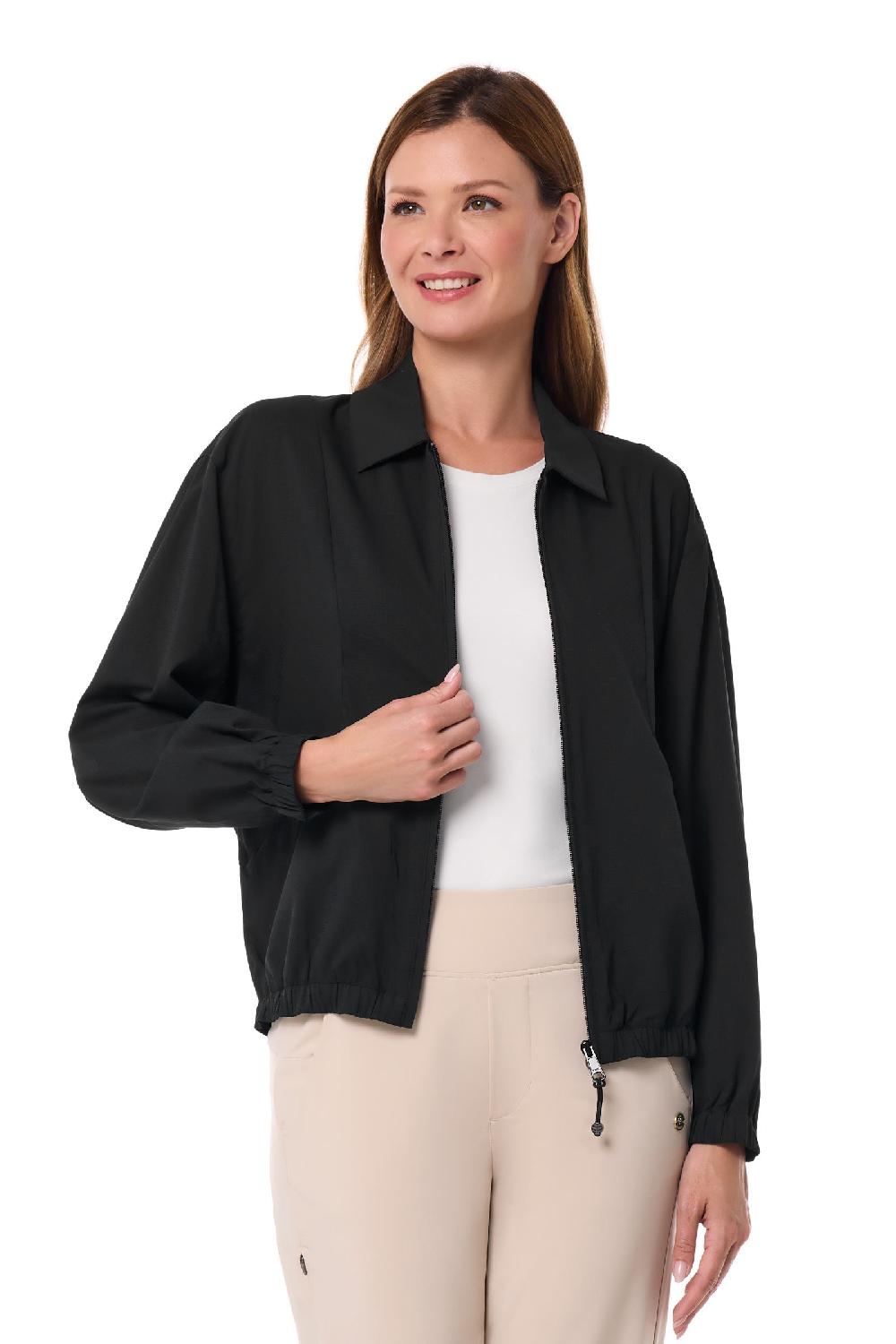 Coolibar Women's Destin Travel Windbreaker | Black