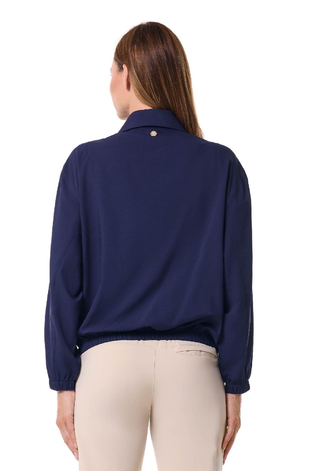 Coolibar Women's Destin Travel Windbreaker | Navy