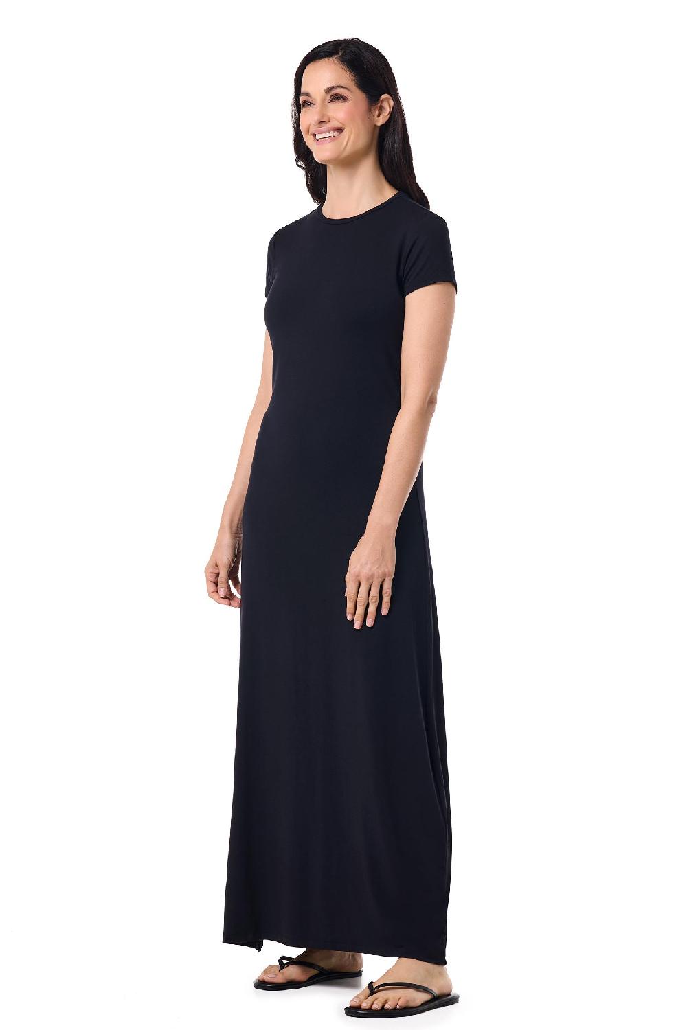 Coolibar Women's Dounelle Maxi Dress | Black