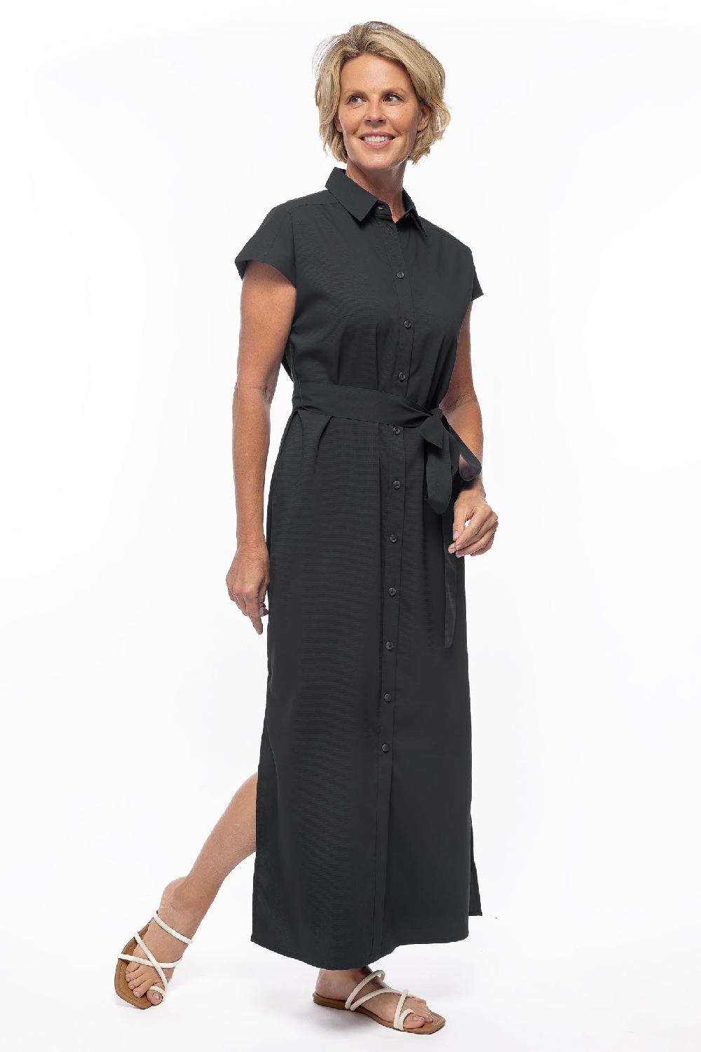coolibar Women's Espanola Way Dress | Black