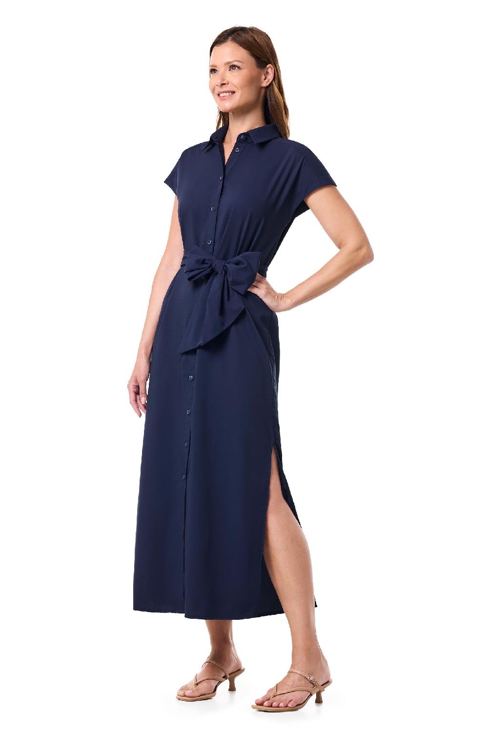 Coolibar Women's Espanola Way Dress | Navy