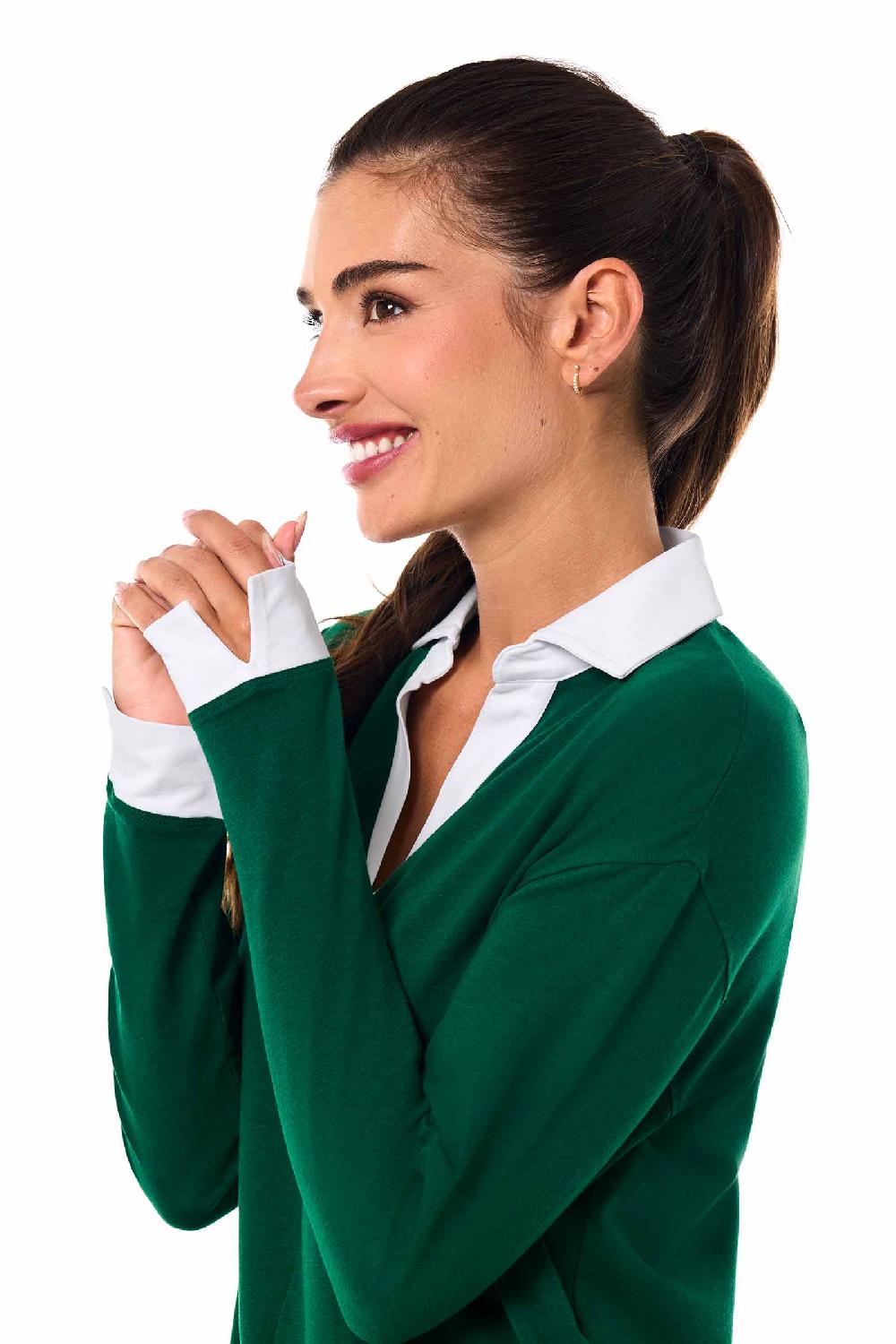 Coolibar Women's Fontainebleau Polo 2.0 | Eden