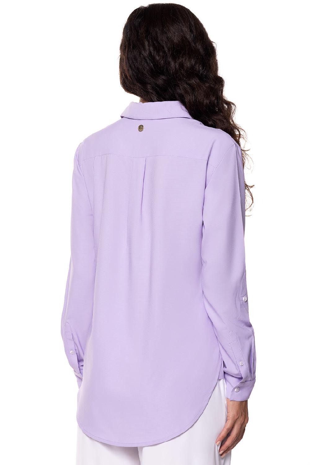 Coolibar Women's Hepburn Shirt | Lavendula
