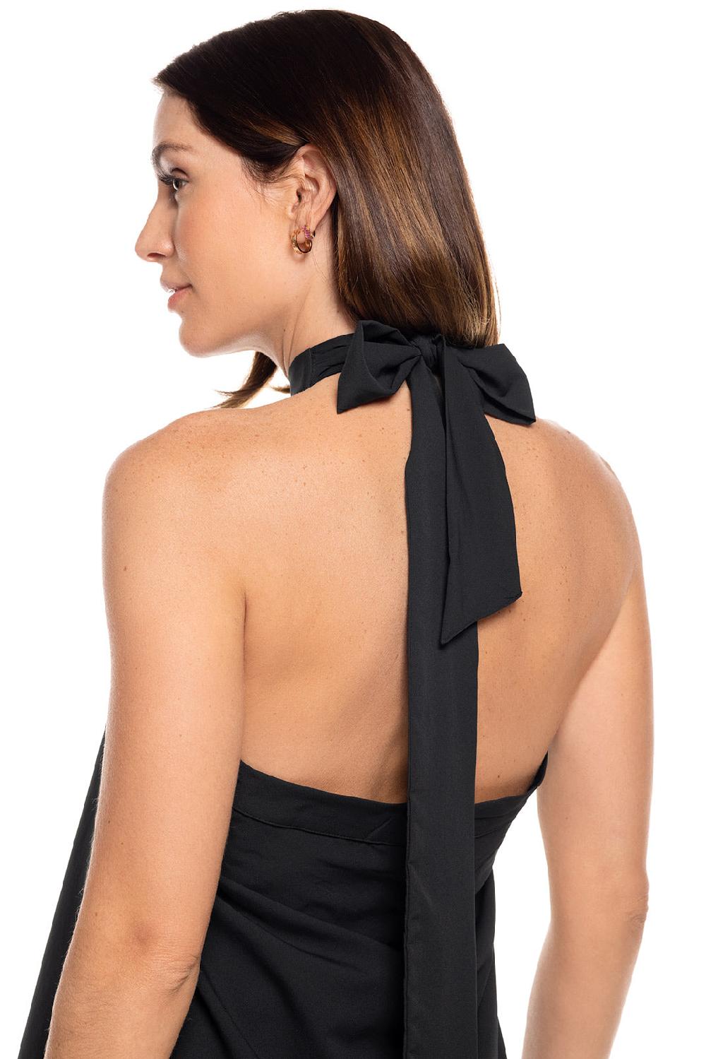 Coolibar Women's Isla Convertible Wrap | Black