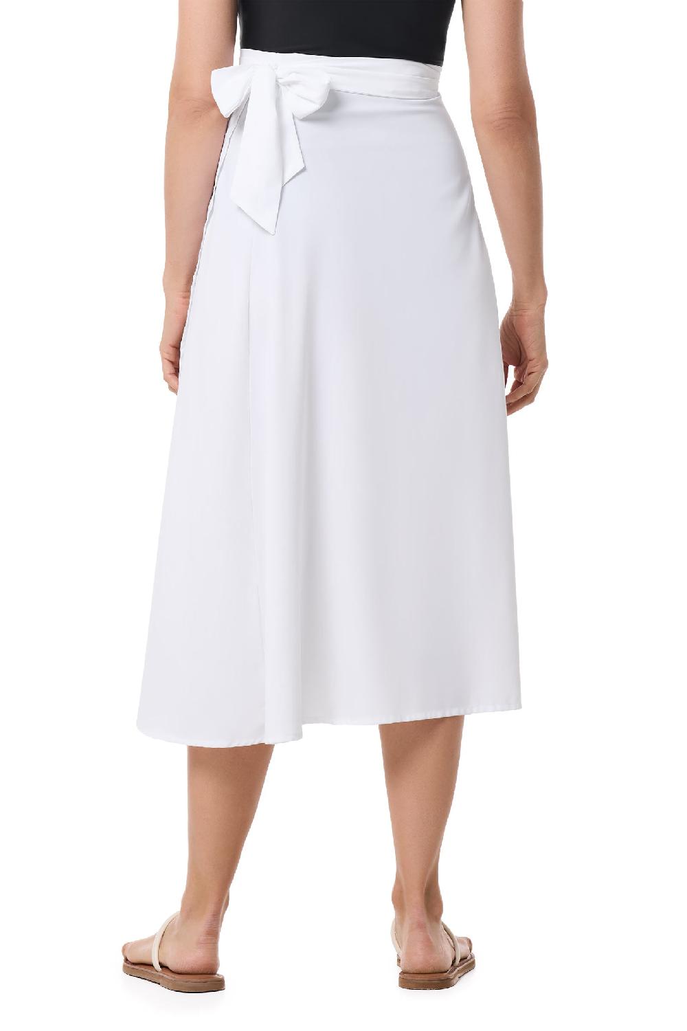 Coolibar Women's Isla Convertible Wrap | White