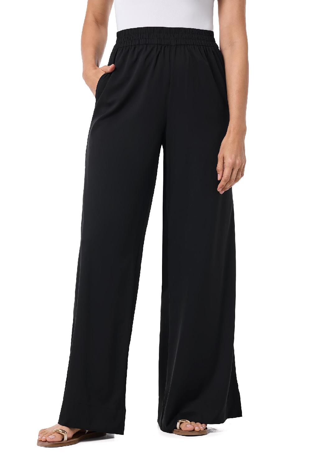 Coolibar Women's Leros Wide Leg Pants | Black