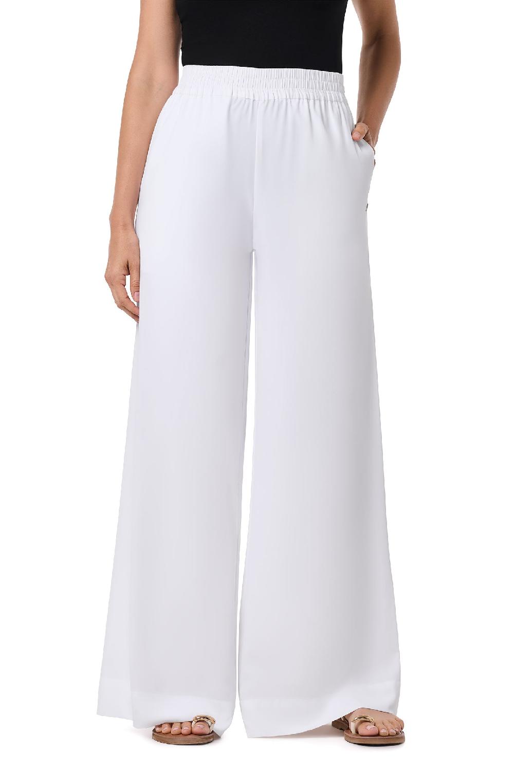 Coolibar Women's Leros Wide Leg Pants | White