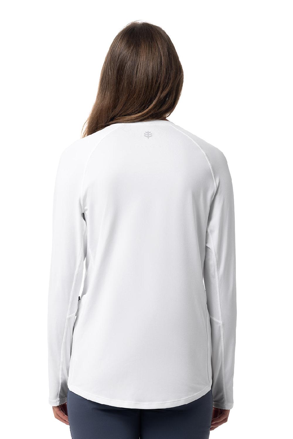 Coolibar Women's Lighthouse Point Boat Tee | White