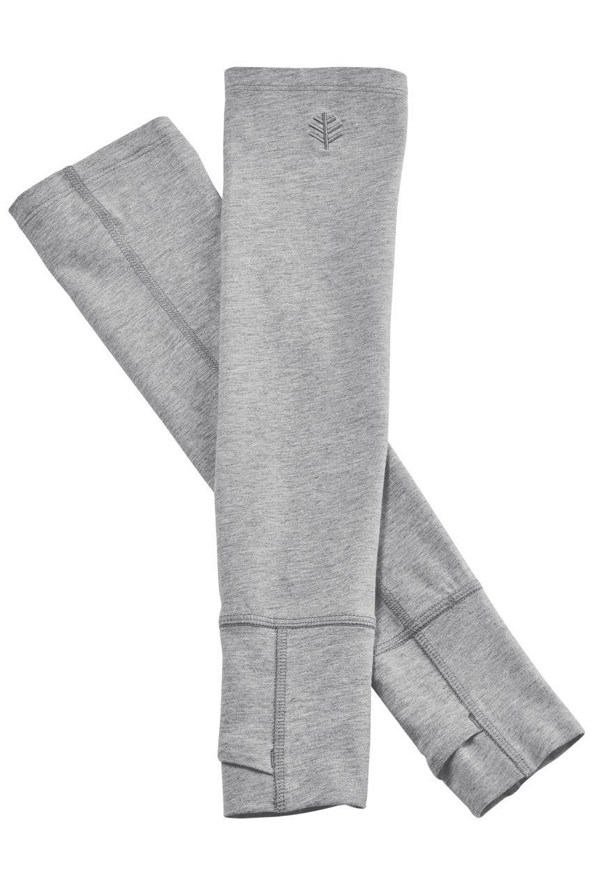 Coolibar Women's LumaLeo Sleeves | Grey Heather