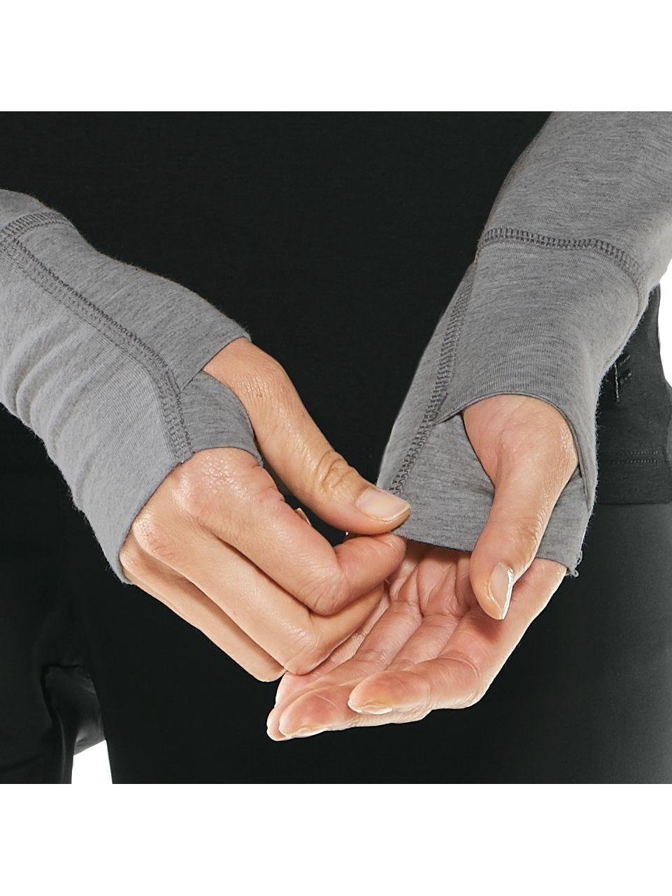 Coolibar Women's LumaLeo Sleeves | Grey Heather