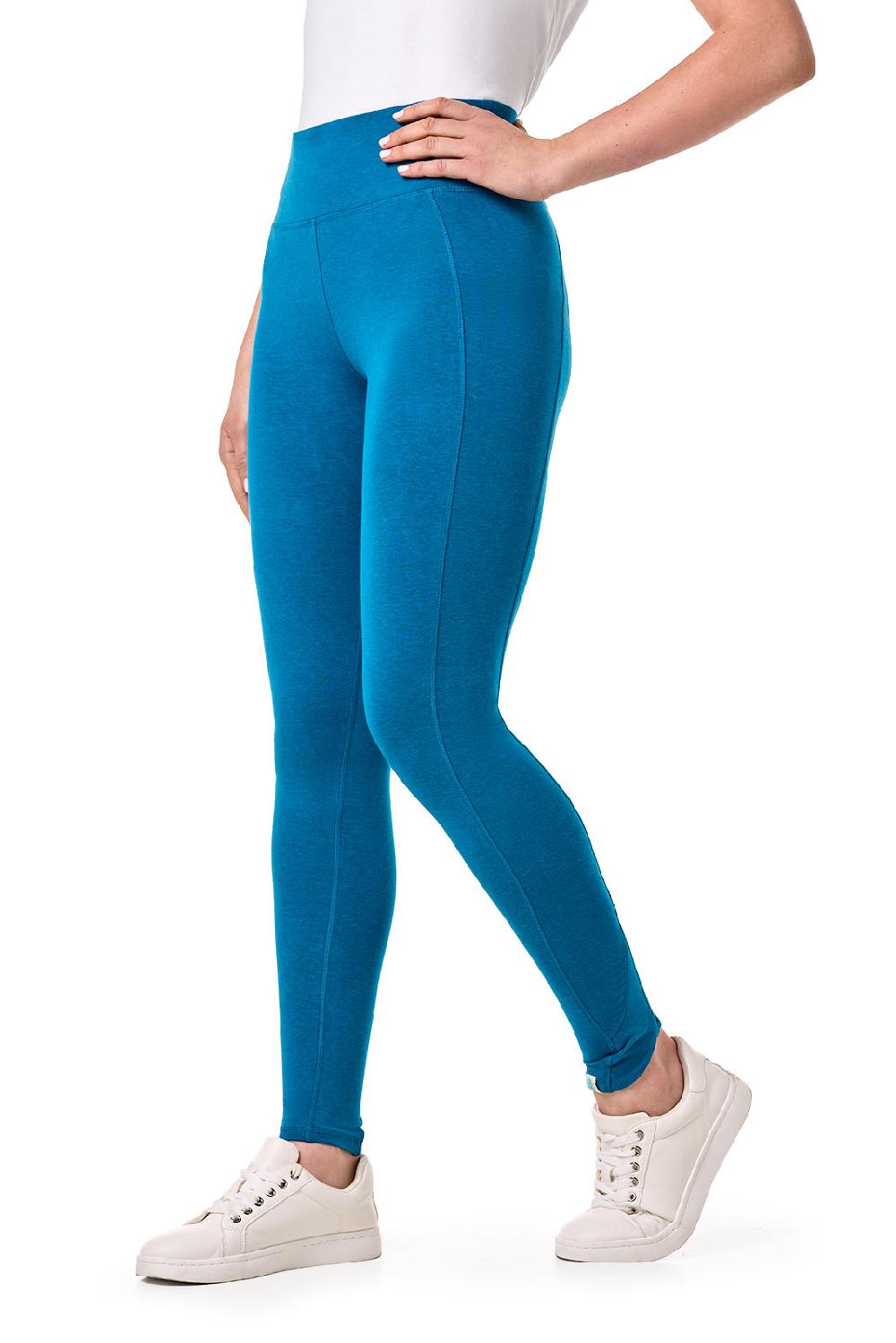 Coolibar Women's LumaLeo Summer Leggings | Bluejay
