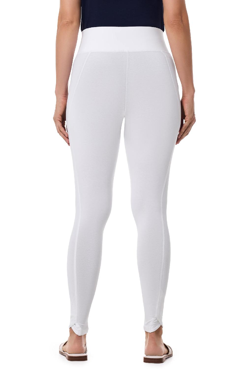 Coolibar Women's LumaLeo Summer Leggings | White
