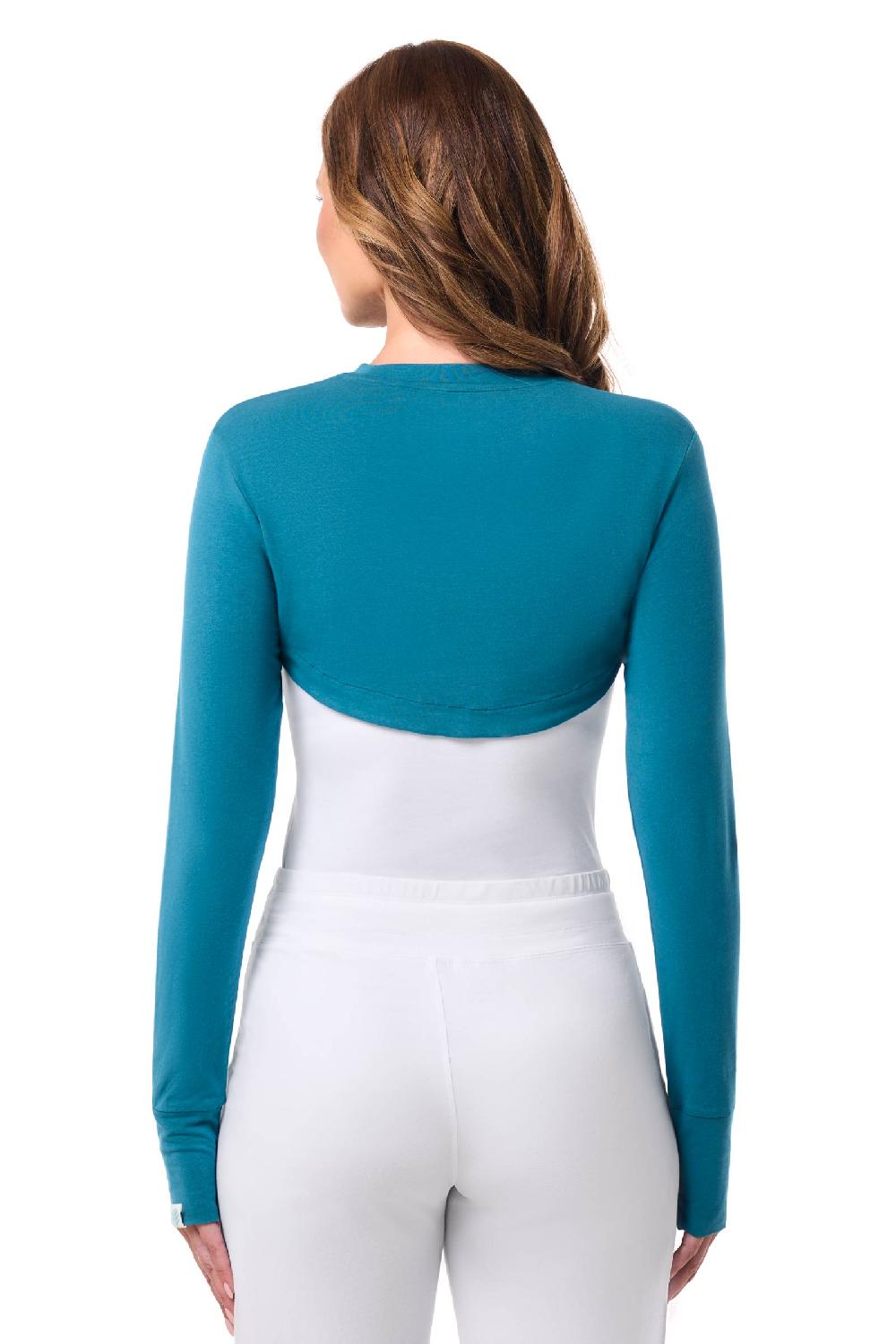 Coolibar Women's Luna Pullover Shrug | Bluejay