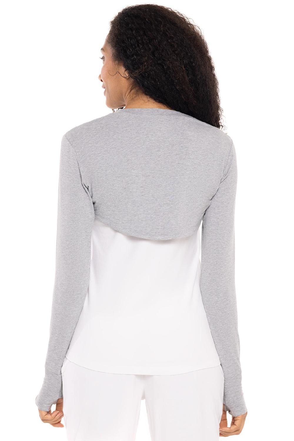 Coolibar Women's Luna Pullover Shrug | Grey Heather