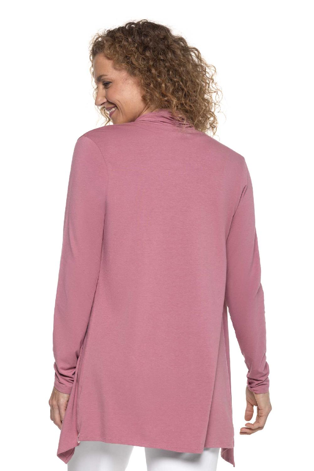 Coolibar Women's Marietas Sun Wrap | Terracotta Rose