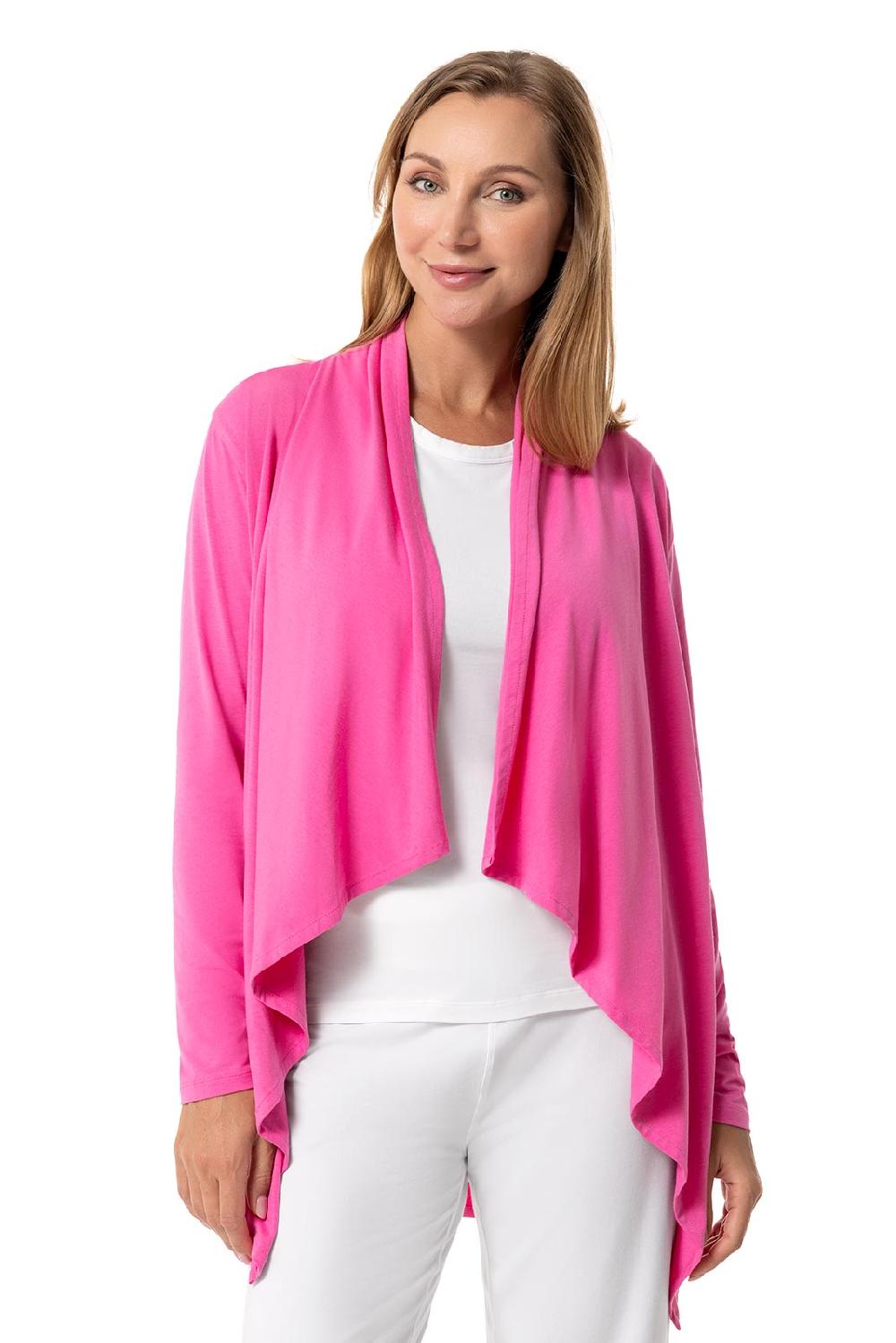Coolibar Women's Marietas Sun Wrap | Tulip Pink
