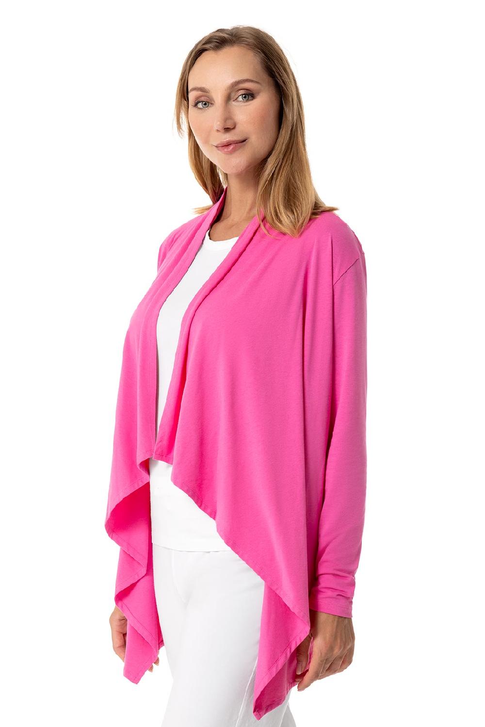 Coolibar Women's Marietas Sun Wrap | Tulip Pink