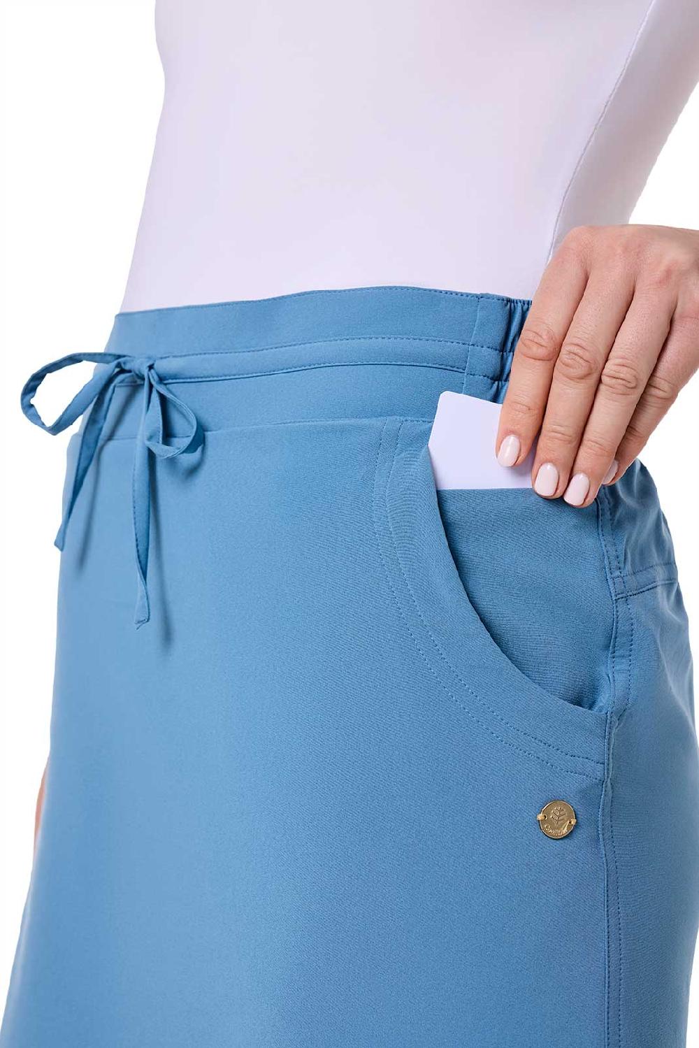 Coolibar Women's Mendocino Travel Skort | Blue Dusk