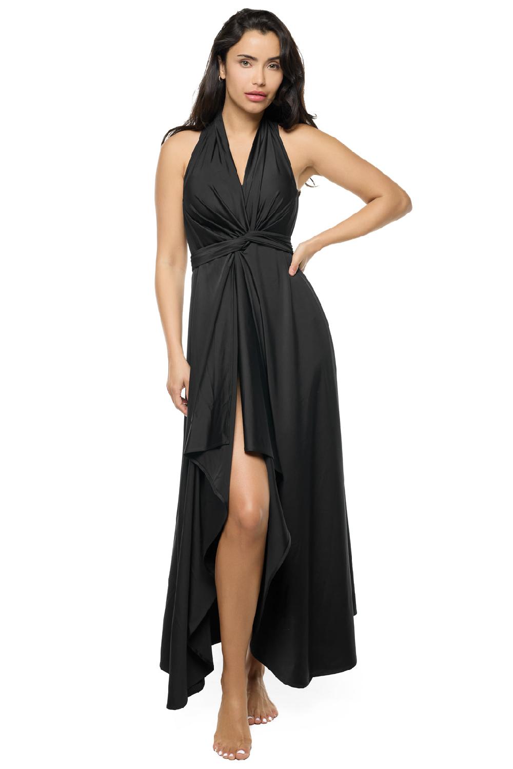 coolibar Women's MIA Multi Wrap | Black