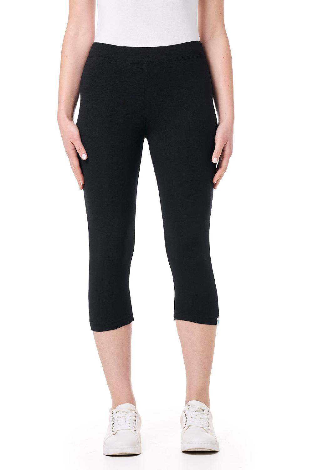 Coolibar Women's Monterey Summer Capris | Black