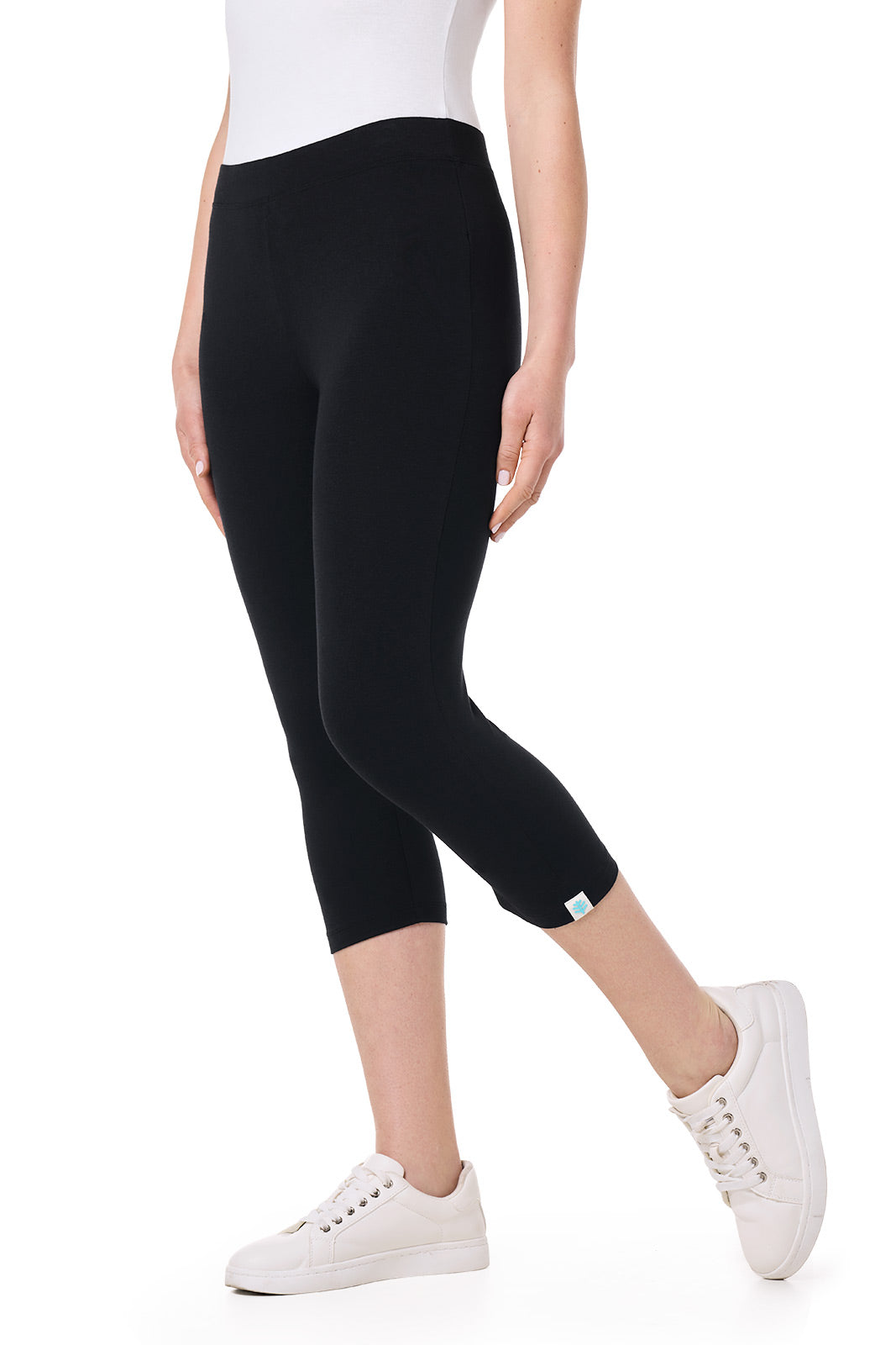 Coolibar Women's Monterey Summer Capris | Black