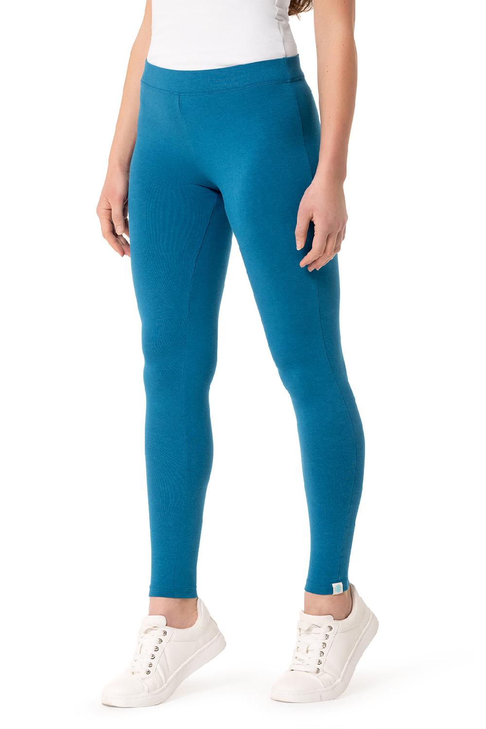 Coolibar Women's Monterey Summer Leggings | Bluejay