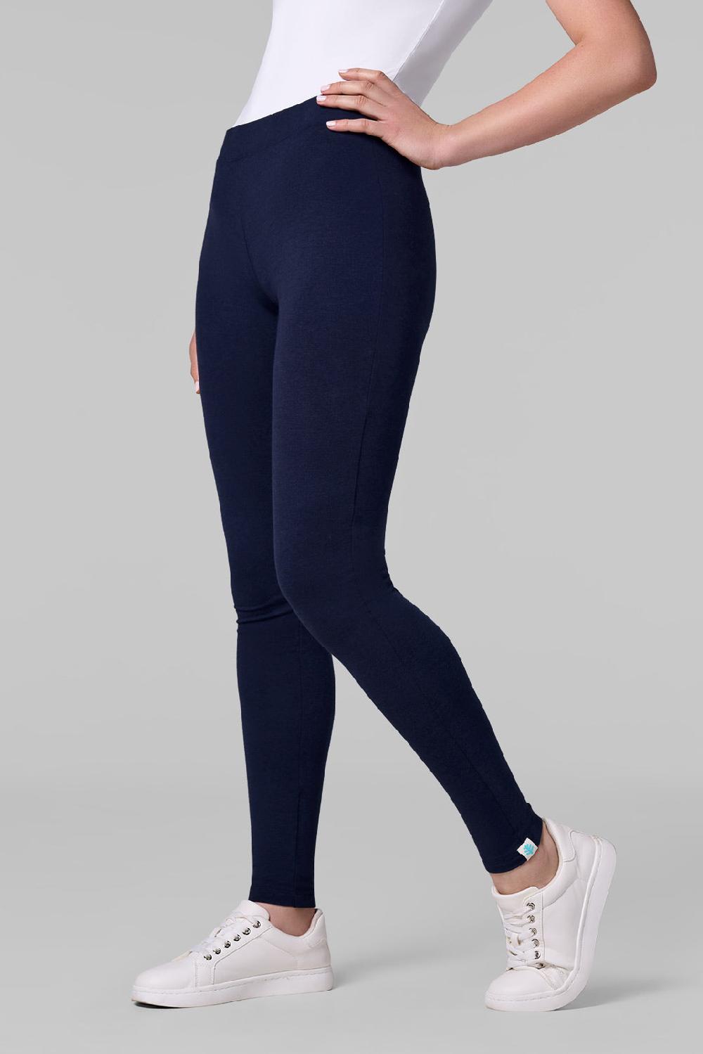 coolibar Women's Monterey Summer Leggings | Navy