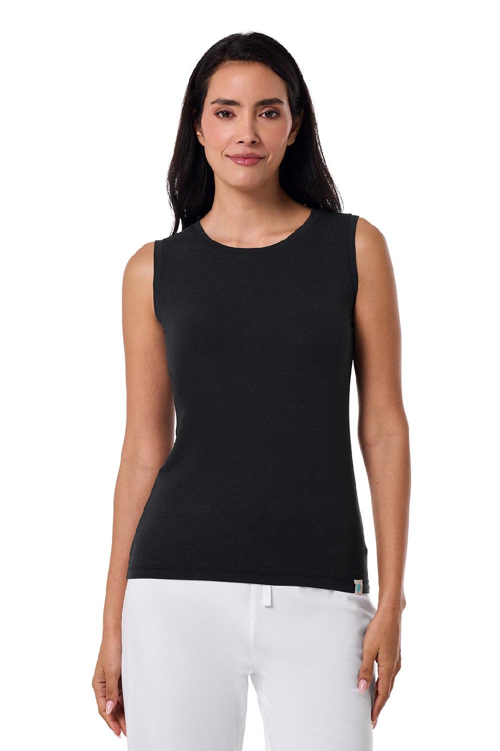 Coolibar Women's Morada Everyday Basic Tank | Black