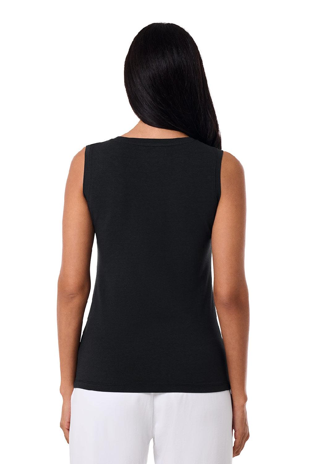 Coolibar Women's Morada Everyday Basic Tank | Black