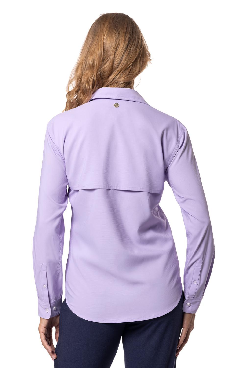 Coolibar Women's Mylitta Travel Shirt | Lavendula