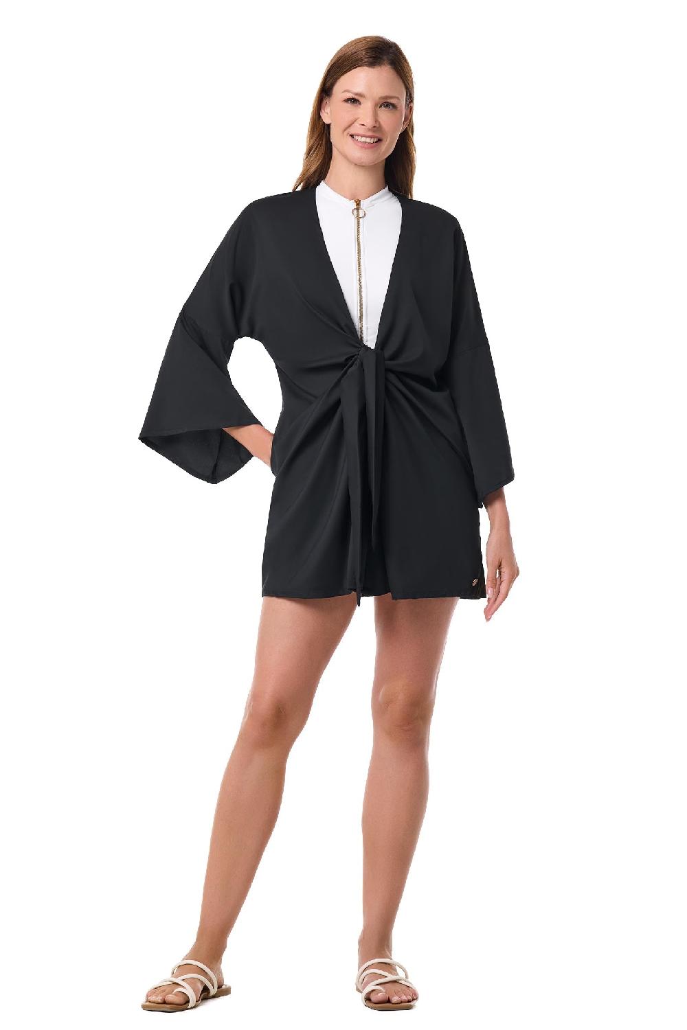Coolibar Women's Ocean Drive Cover-Up | Black