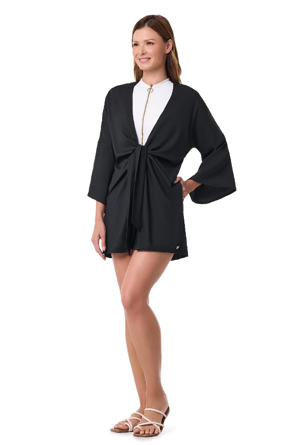 Coolibar Women's Ocean Drive Cover-Up | Black