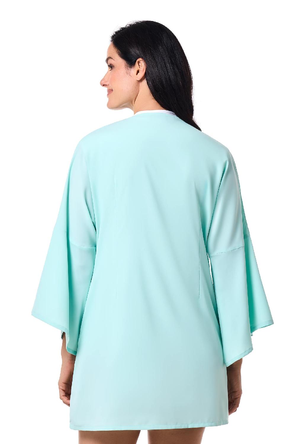 Coolibar Women's Ocean Drive Cover-Up | Misty Aqua