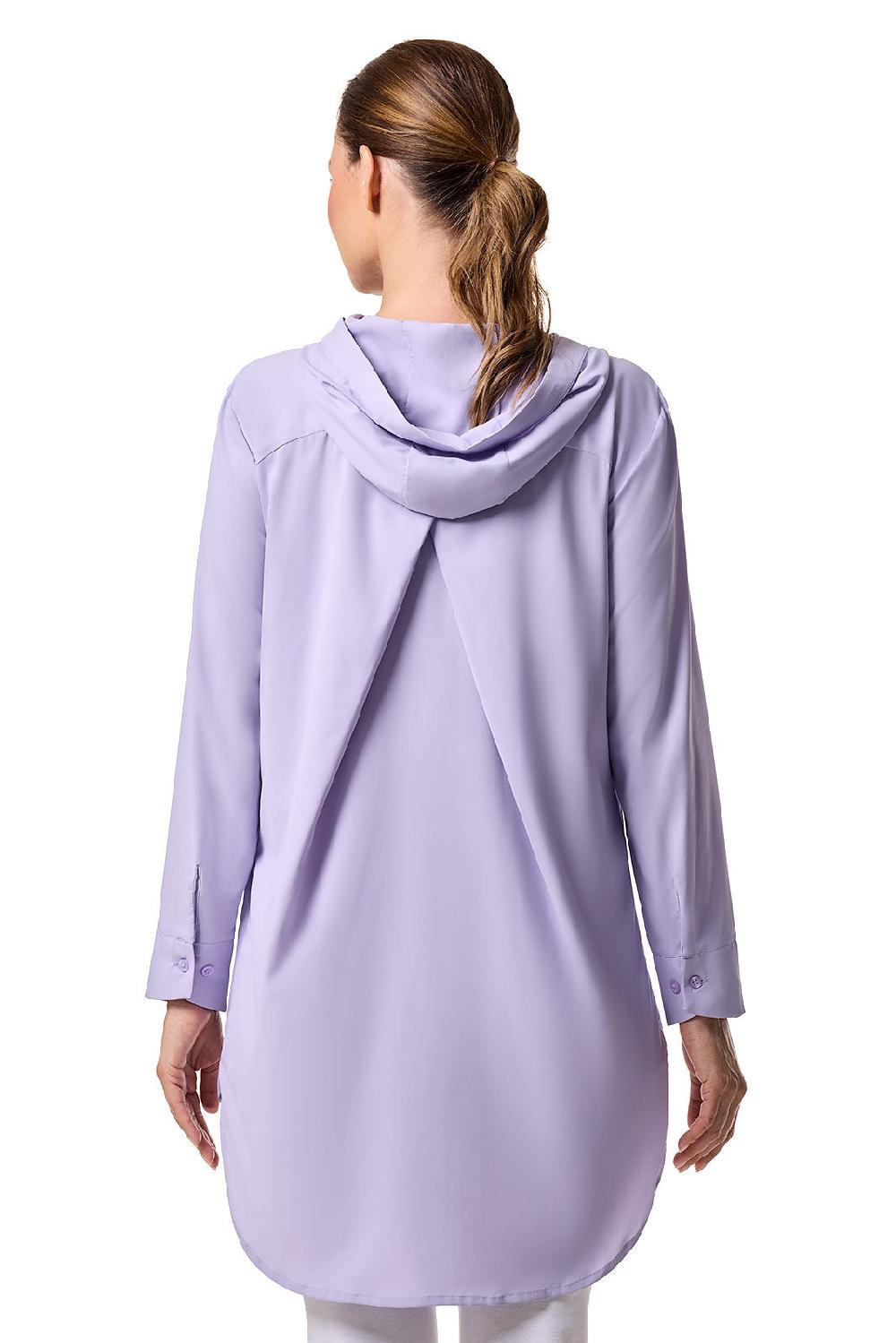 Coolibar Women's Palma Aire Beach Shirt | Lavendula