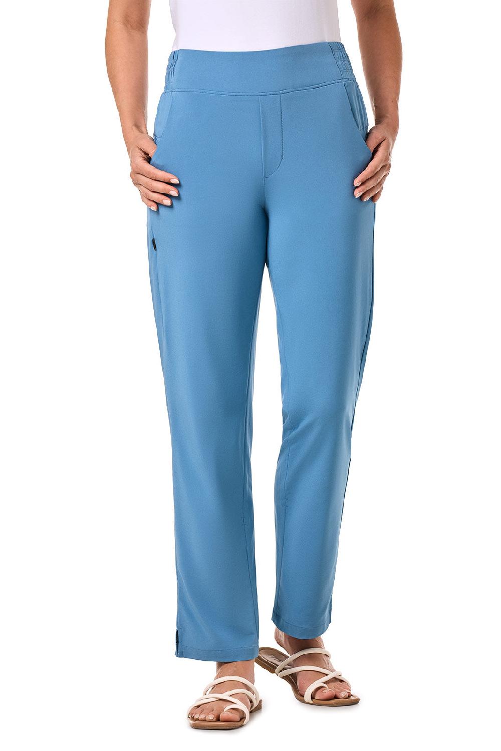 Coolibar Women's Pellaro Travel Pants | Blue Dusk