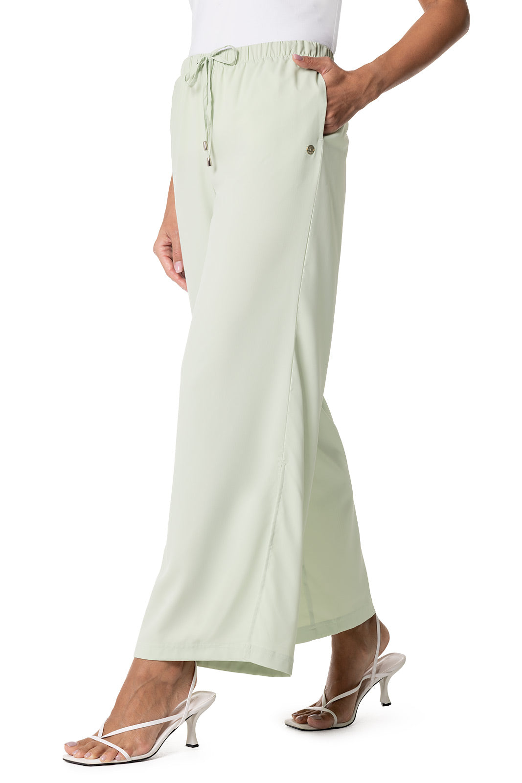 Coolibar Women's Petra Wide Leg Pants | Seedling