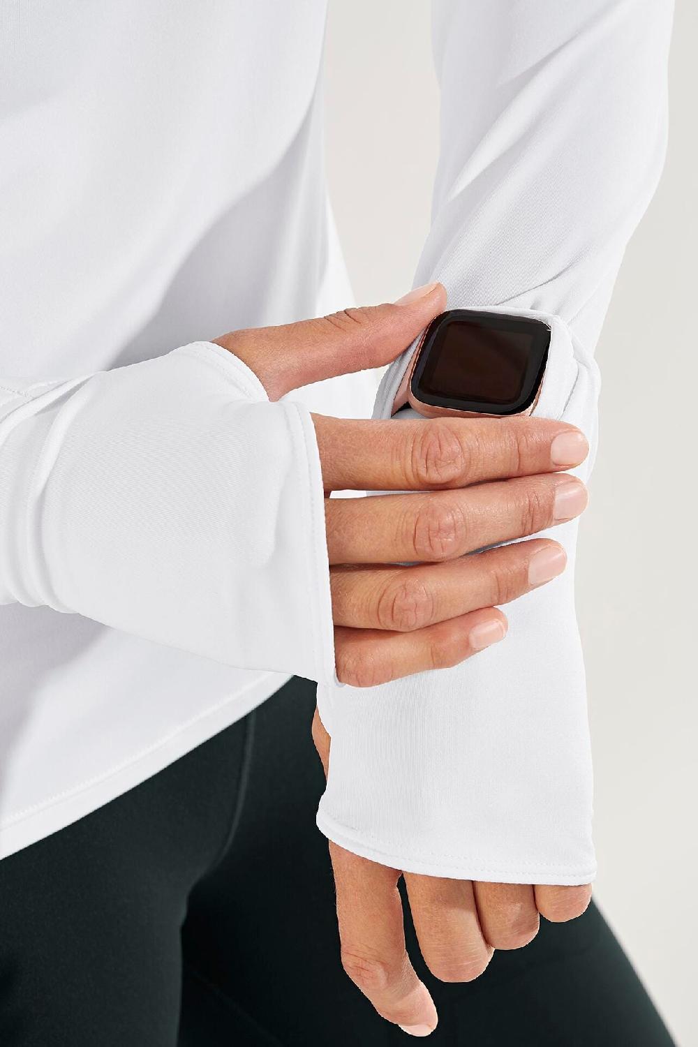 Coolibar Women's Relay Pullover | White