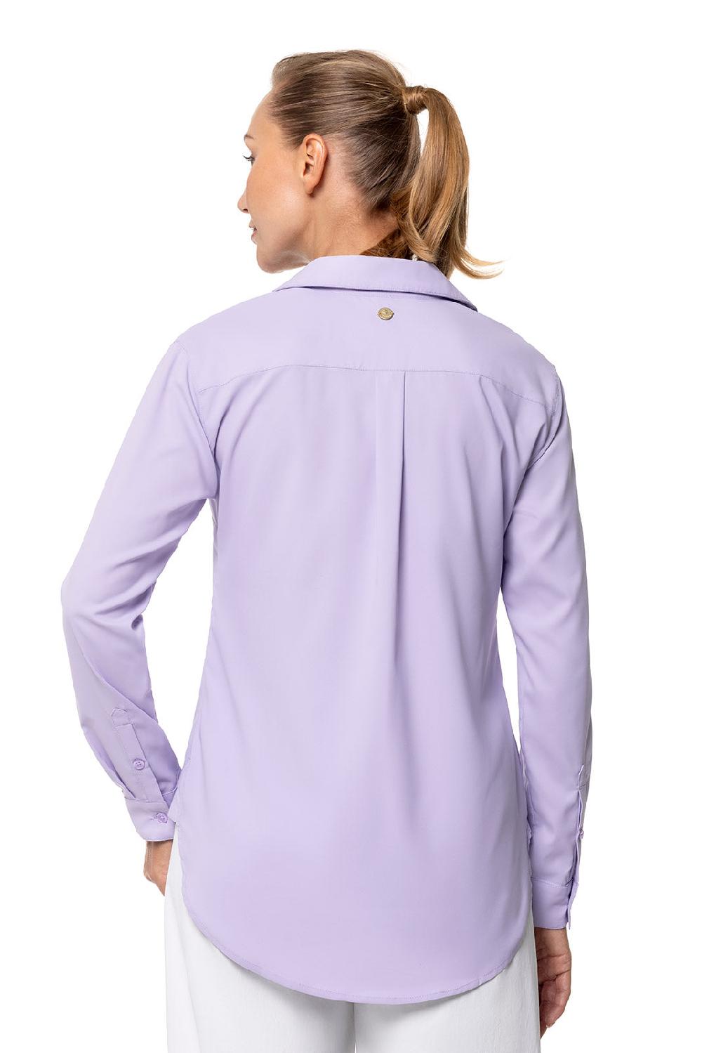 Coolibar Women's Rhodes Shirt | Lavendula