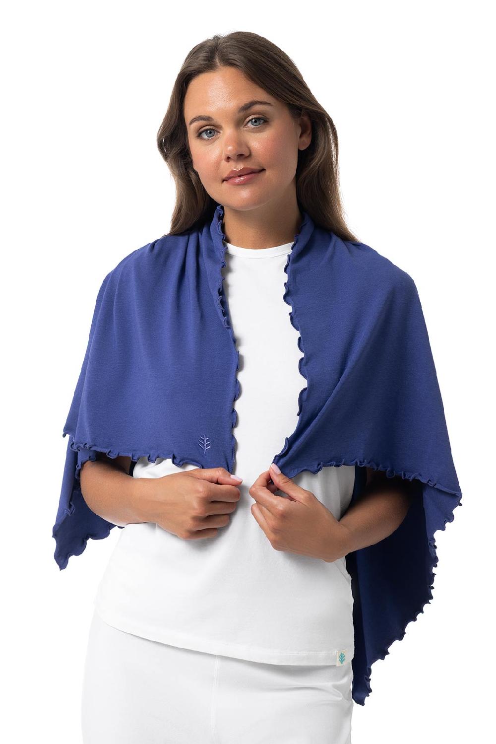 Coolibar Women's Savannah Sun Blanket | Future Dusk