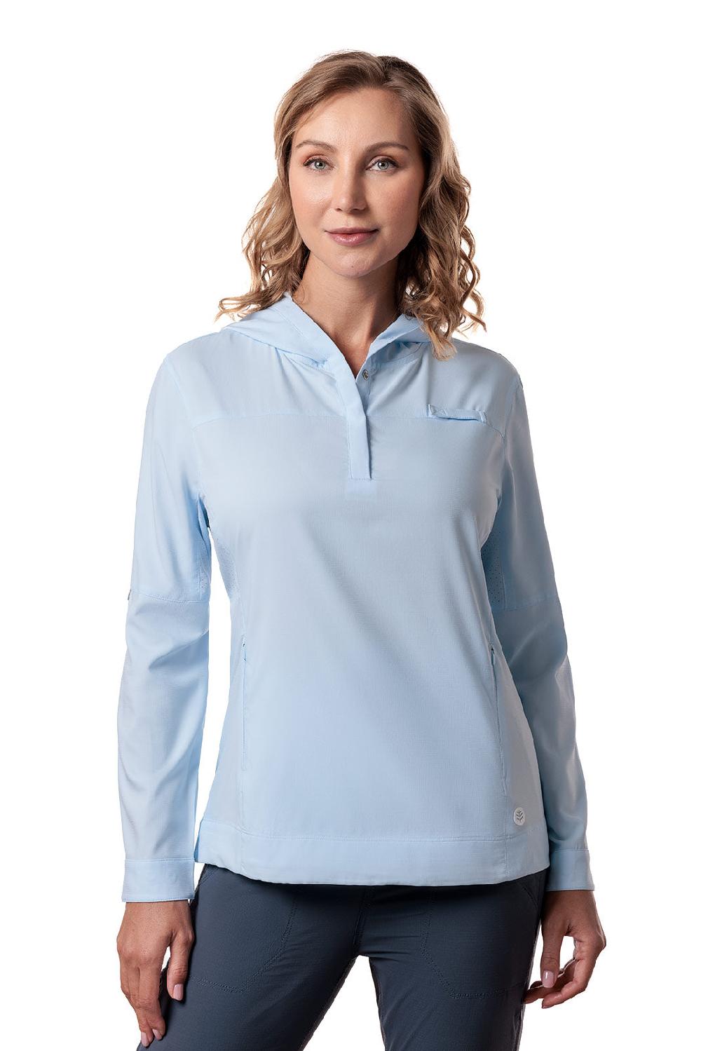 Coolibar Women's Sea Spray Henley | Skyride