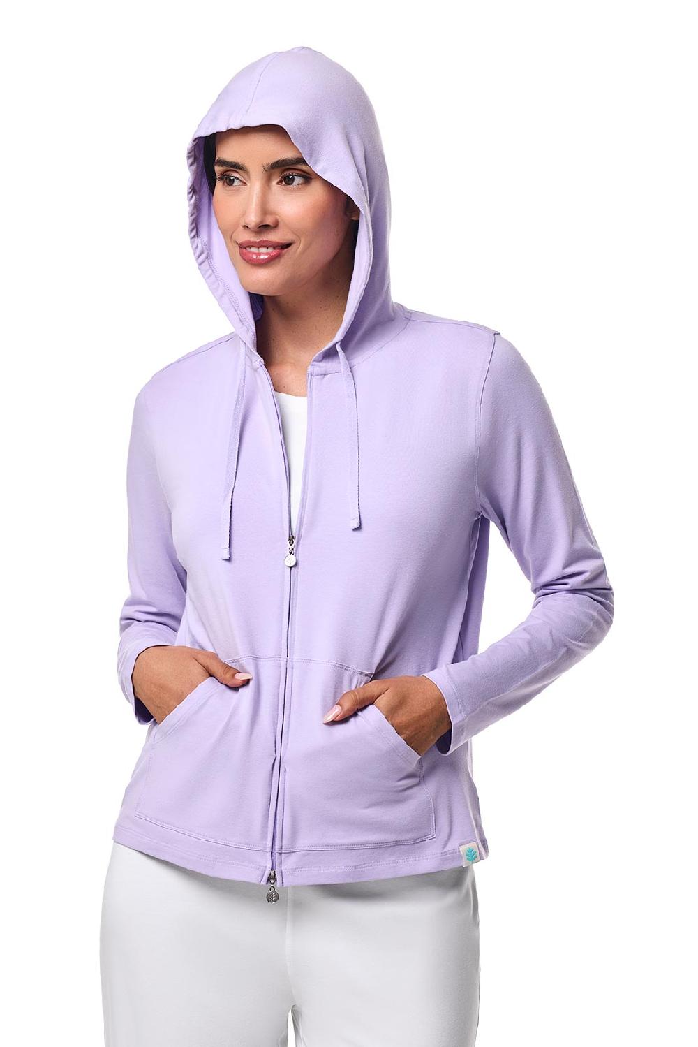 Coolibar Women's Seaside Hoodie | Lavendula