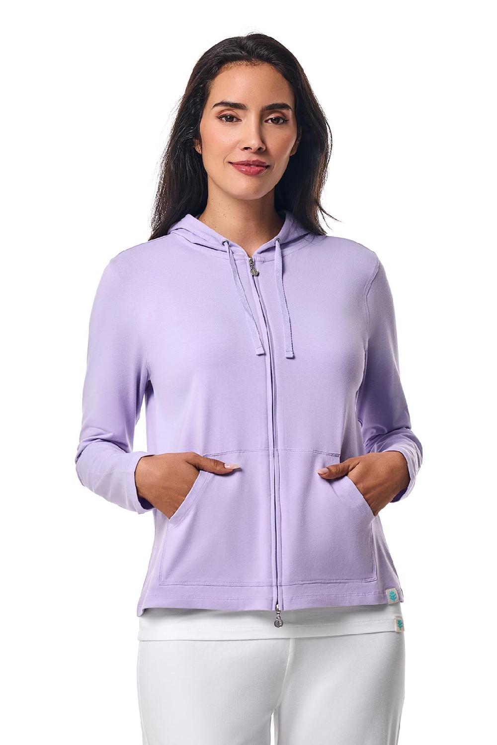 Coolibar Women's Seaside Hoodie | Lavendula